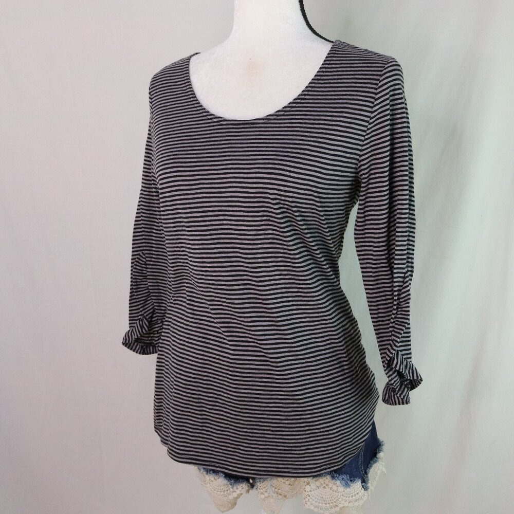 Lee Riders | Striped 3/4 Sleeve Top Small